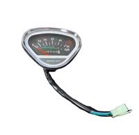 Compteur de vitesse de moto 50 MPH Tachymètre Odomètre Instrument pour DAX 70