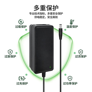 Junchen 18V 2A Desktop Power <b>Adapter</b> 36W DC Regulated For LED Monitors US Plug Natural Cooling - Product Image 3