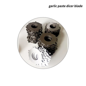 Lame <span class=keywords><strong>de</strong></span> scie circulaire dentée en acier inoxydable <span class=keywords><strong>de</strong></span> qualité alimentaire industrielle, garantie 1 an, pour hacher l'ail, le gingembre et le piment, 0,0175 kg - Product Image 4