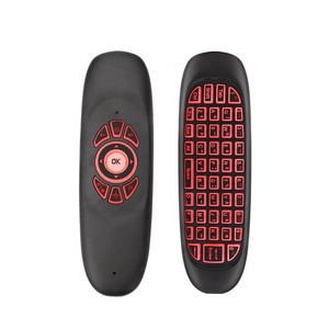 Bán Buôn Phổ Biến C120 Không Dây Chuột 3 Màu Blacklights Mini Bàn Phím Chuột Điều Khiển Với 2.4 Gam Giọng Nói Điều Khiển - Product Image 5