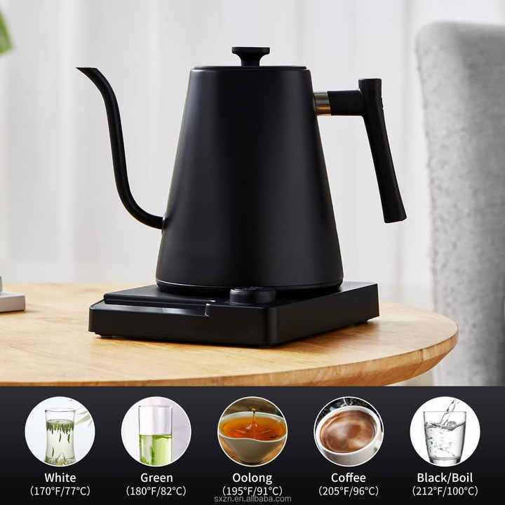 Electric Gooseneck Kettle Fast Boiling For Perfect Pour electric-gooseneck-kettle-fast-boiling-for-perfect-pour