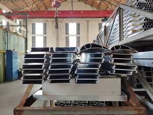 Profilo in Alluminio per Porte E Finestre a Battente in Alluminio Materiale Del Telaio - Product Image 3