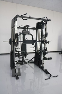 Rak Squat Terlaris Set Gym Rumahan Multifungsi Mesin Smith Beban Berkualitas Tinggi - Product Image 6