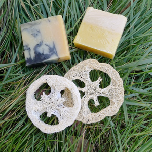 Fournisseur d'usine, <span class=keywords><strong>porte</strong></span>-<span class=keywords><strong>savon</strong></span> en loofah naturel et écologique, ensemble de trois pièces, plateau, marque JN - Product Image 4