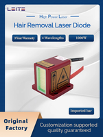 Module de diode laser rouge 1000W 808nm avec lentilles FAC, LT, HPL, UPP pour réparation de poignée de suppression de canal macro, barre de diode laser, ODM OEM