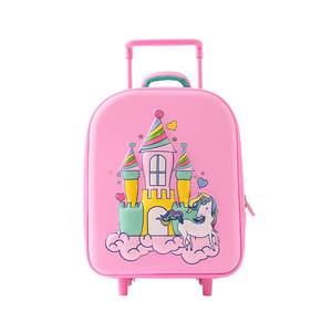 Valise à roulettes imperméable unisexe pour enfants, sac d'école en EVA avec dessin animé pour enfants de maternelle - Product Image 1