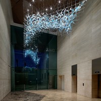 Luminaire suspendu en verre de luxe ANNO Zenith pour les développements de villas exclusives