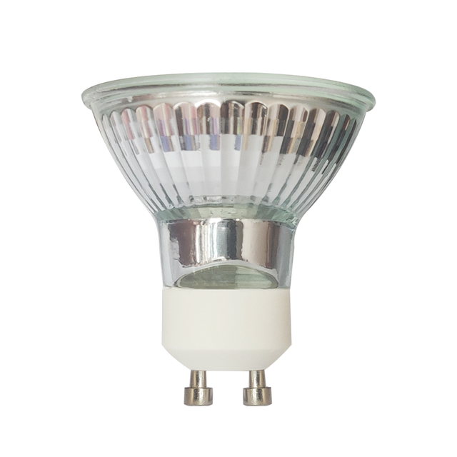 Gu10 Base Incandescent Bulb 220V 35W/50W Glass White 2700K 360 Beam Angle 95 CRI 5000 Hours Lifespan Dimmable 1-Year Warranty