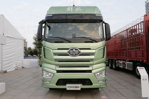 รถบรรทุกตู้คอนเทนเนอร์ขนาดใหญ่ 6x4 8x4 ใหม่และมือสอง ขนาด 26 ฟุต 371 แรงม้า 420 แรงม้า 460 แรงม้า รถบรรทุกขนส่งสินค้า Faw ผลิตในจีน ขาย - Product Image 2