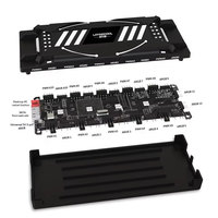 Contrôleur ARGB multifonctionnel USB, 4 broches PWM 5V, ventilateur de refroidissement ARGB 3 broches, télécommande intelligente pour boîtier de PC, châssis, radiateur