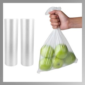 Pokanic Clear Plastic Produce <b>Bags</b> 10x15 Inches Reusable Washable Freshness Continuous Roll Kitchen Storage - Product Image 1