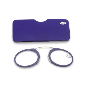 <strong>MINI</strong> Slim Card Nose Clips Metal Magnifying Magnification Granny Presbyopic <strong>Reading</strong> <strong>Glasses</strong> With Case Packing - Product Image 3