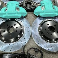 Kit de Caliper de Freno Delantero de 6 Pistones con Pastillas de Freno de Calidad para Nissan Patrol Y61, Honda Civic FD, City, Toyota Fortuner