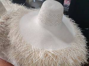 ND483 Cuerpos de sombrero de papel japonés esmaltado, 20X Cuerpos de sombrero de vaquero de paja premium, Cuerpos de sombrero western de paja <span class=keywords><strong>Larry</strong></span> Mahan - Product Image 4