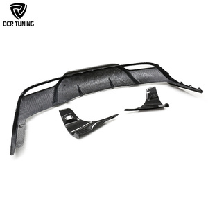 <span class=keywords><strong>3</strong></span> cái/bộ Mô Hình <span class=keywords><strong>3</strong></span> Highland Khô Sợi Carbon Khuếch Tán Phía Sau Cho Tesla Mới Bên Ngoài Bất Carbon Phía Sau Bumper Lip Bảo Vệ Bộ Dụng Cụ Cơ Thể - Product Image 3