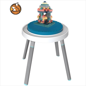 Cadre en plastique durable Blocs de construction <span class=keywords><strong>Jumperoo</strong></span> pour bébé Table et chaise transat pour bébé pour sauter et divertir les marcheurs de bébé - Product Image 3