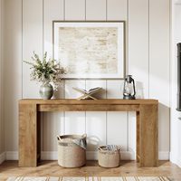 Table console Wabi-sabi de style américain rétro pour l'entrée et la décoration d'hôtels et de maisons d'hôtes