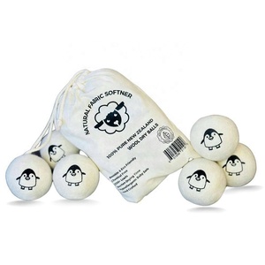 Best Selling Products 2024 New Trending in USA Private Label Organic Wool Dryer <b>Balls</b> for Laundry <b>Washing</b> <b>Machine</b> - Product Image 1