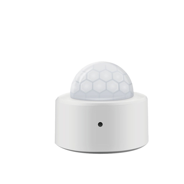RSH ZigBee PIR Motion Sensor Wireless Mini Security Tuya Smart Life APP with 20-30m Detection Range Lithium Battery