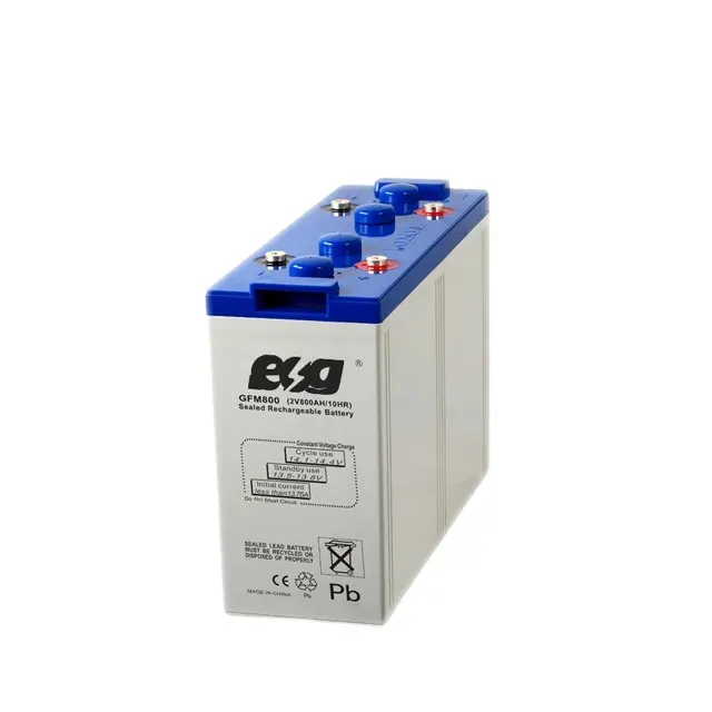 ESG Best Selling Telecom Station Rechargeable deep cycle 2V800AH 1000AH 1200Ah AGM Lead Acid Battery