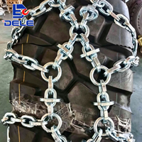 Cadenas para Nieve de Tractor Tipo Escalera de Alta Resistencia, Cadenas para Neumáticos Agrícolas de Acero Endurecido para Tractor Agrícola
