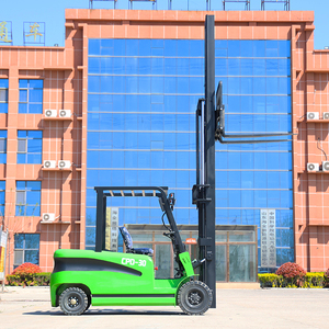 중국산 베스트셀러 3톤 전동 지게차 무료 배송 제공 - Product Image 4