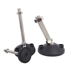 גומי החלקה והלם הוכחה כבד החובה מסתובב ברגים m16 m20 מכונת כלי ציוד מתכוונן פילוס תמיכה רגליים - Product Image 2