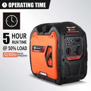 Générateur à essence portable ultra-silencieux de haute qualité 1KW, 1.3KW, 2KW, 3KW, idéal pour les dîners familiaux et le camping - Product Image 2