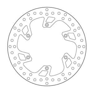 จานเบรกหน้าสำหรับ Brembo Serie Oro สำหรับ husqvarna FE 501 14-25รุ่นมอเตอร์ไซค์ & อุปกรณ์ล้อ ATV - Product Image 1