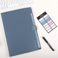 8 poches accordéon fichier multi-poches extensible fichier stockage sûr dossier en plastique grande capacité enveloppes avec fermeture à pression