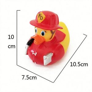 Wholesale Assorted Designs 4 Inch Custom Logo Color Change Temperature Testing Safety Rubber <b>Bath</b> Duck for Baby - Product Image 6