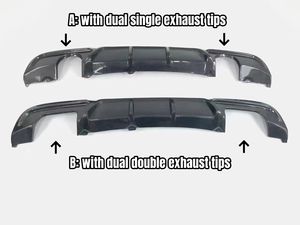 <span class=keywords><strong>BMW</strong></span> E90 <span class=keywords><strong>E92</strong></span> E93 M 스포츠 탄소 섬유 M-tech 듀얼 싱글 이중 배기 팁 MRD MP 리어 디퓨저 - Product Image 5