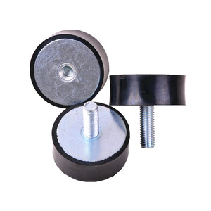 Sanshi Silikon Anti-Vibratör Süspansiyon Kauçuk Burç Şok Emici Vidalı Vulkanize Motosiklet Motor Takozu NBR/EPDM Araba - Product Image 4
