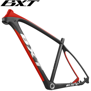 Cadre de VTT en carbone BXT, prix usine, 29 pouces, cadre rigide pour VTT, compatible freins à disque, câblage interne, original - Product Image 2