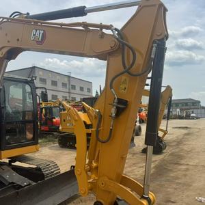 Miniexcavadora Usada Eficiente Caterpillar 307.5 de 7.5 Toneladas de Segunda Mano con Bajo Consumo de Combustible - Product Image 3