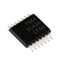 Amplificateur opérationnel quad à faible consommation avec entrée JFET TL064CPWR TSSOP-14 pour le conditionnement du signal