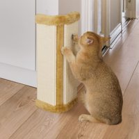 Griffoir mural en sisal pour chats, panneau de protection vertical pour coins de mur, griffoir mural pour chats