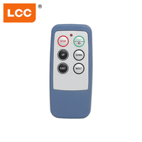 Control Remoto Industrial por Radio LCC SAGA L6 de Alta Resistencia, 6 Botones, Una Velocidad, para Grúas Puente, Polipastos, Cabrestantes y Sistemas de Engranajes