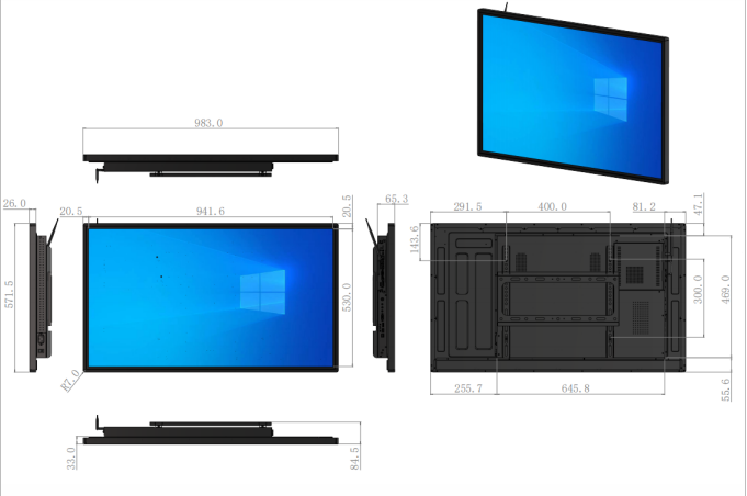 43"