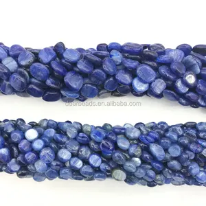 Wholesale Irregular Nuggets Blue Kyanite DIY Beads, Kyanite Gemstone Beads