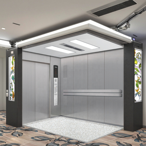 Bán nóng 1600kg 2 tầng thang máy y tế AC ổ đĩa PVC 5 năm bảo hành-chất lượng tốt nhất Trung Quốc thương hiệu gse giường bệnh viện Nâng giá - Product Image 3