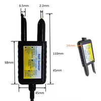 Sensor Digital 2 en 1 de pH y Temperatura del Suelo RS485 LORA LORAWAN WIFI GPRS 4G para Agricultura Inteligente