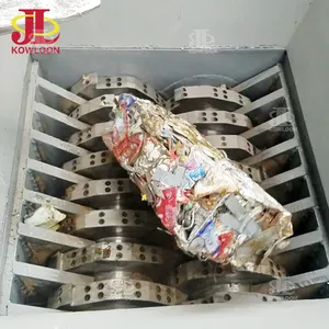 Nhà máy trực tiếp giá jlss1200d chất thải sắt tấm nhôm máy nghiền Mini phế liệu kim loại Shredder