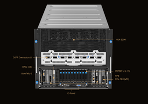 เซิร์ฟเวอร์ XA NB3I-E12 9U NV IDIA HGX B300 8 GPU โซลูชันคอมพิวติ้งระดับสูงสำหรับ AI และ HPC ขับเคลื่อนด้วย Dual Xeon 6700P Pr - Product Image 1