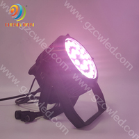 24 pièces 18W LED Par Lumière Intérieure RGBWA+UV 6 en 1 Par Lumière pour Fête d'Anniversaire Scène/Disco/DJ/Concert