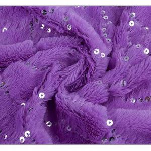 100 poliéster bordado lentejuelas <span class=keywords><strong>en</strong></span> tela de felpa de piel de terciopelo para niña ropa de mujer <span class=keywords><strong>hombres</strong></span> zapatos mujeres - Product Image 5