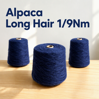 Offre Spéciale – Fil à Tricoter et à Crocheter Premium Léger, Chaud et Confortable à Faible MOQ – Fil en Alpaga à Poils Longs 1/9 Nm