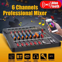 Table de mixage DJ professionnelle Lane CT-60L 4 canaux en métal et plastique avec effets intégrés USB 3 bandes