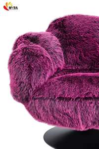 Ghế sofa đơn chân kim loại kiểu dáng hiện đại 2026, chất liệu vải, bền chắc, thiết kế sang trọng, thích hợp cho khách sạn, phòng khách, thư giãn. - Product Image 5