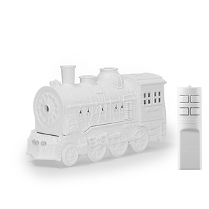 Venta caliente 3D Train Spit Out Ringlike Simulación Aroma Difusor Humidificador de aire Ultrasónico Cool Mist Maker Aceite esencial LED - Product Image 4